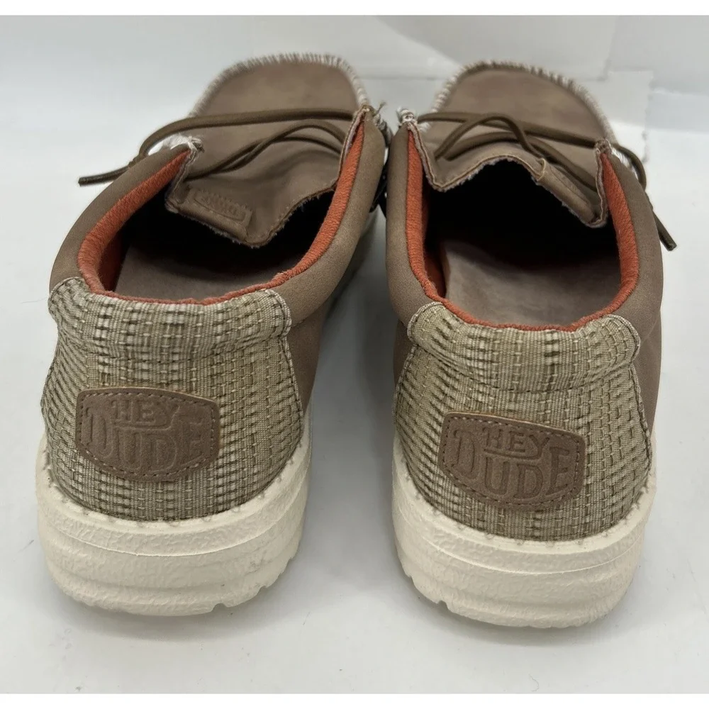 Wally Youth Craft Leather Slip On Comfort Shoes Tan Youth Size‎ 5 NEW